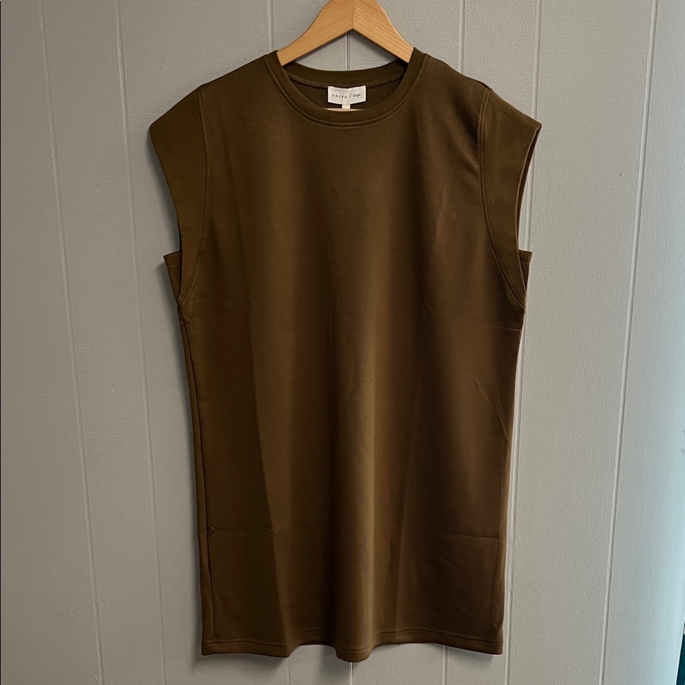 NWT Entro Dress Green Large New With Tags